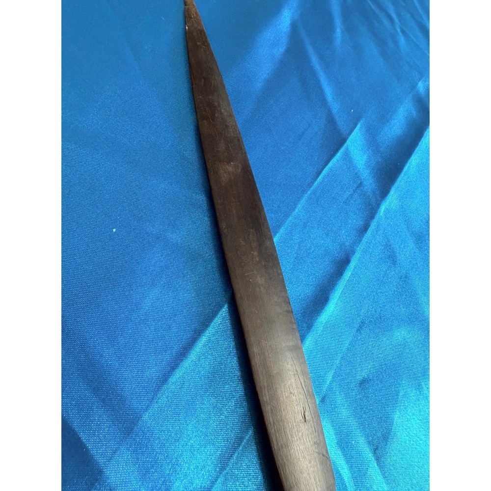 Vintage Hand Carved African Tribal Wood Letter Opener‎ Pair Set of 2 - Picture 6 of 16